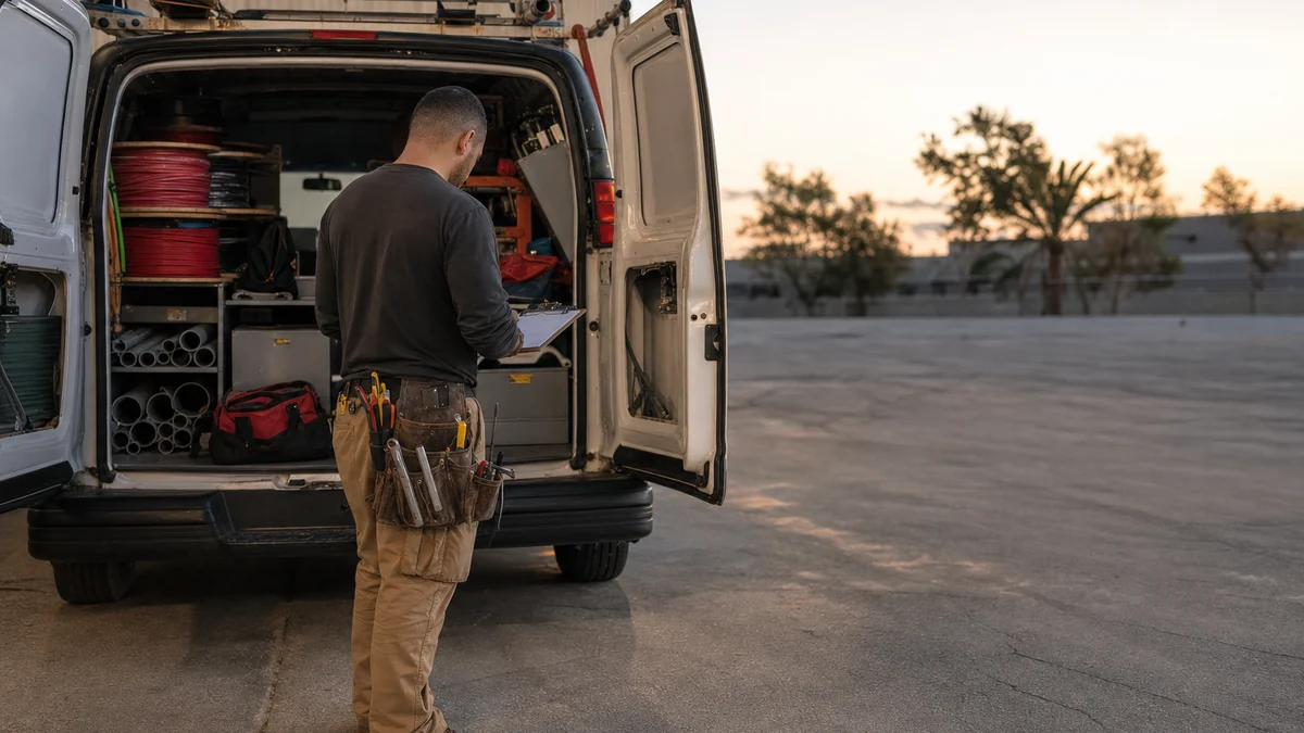 How much should an electrician spend on Google Ads each month?