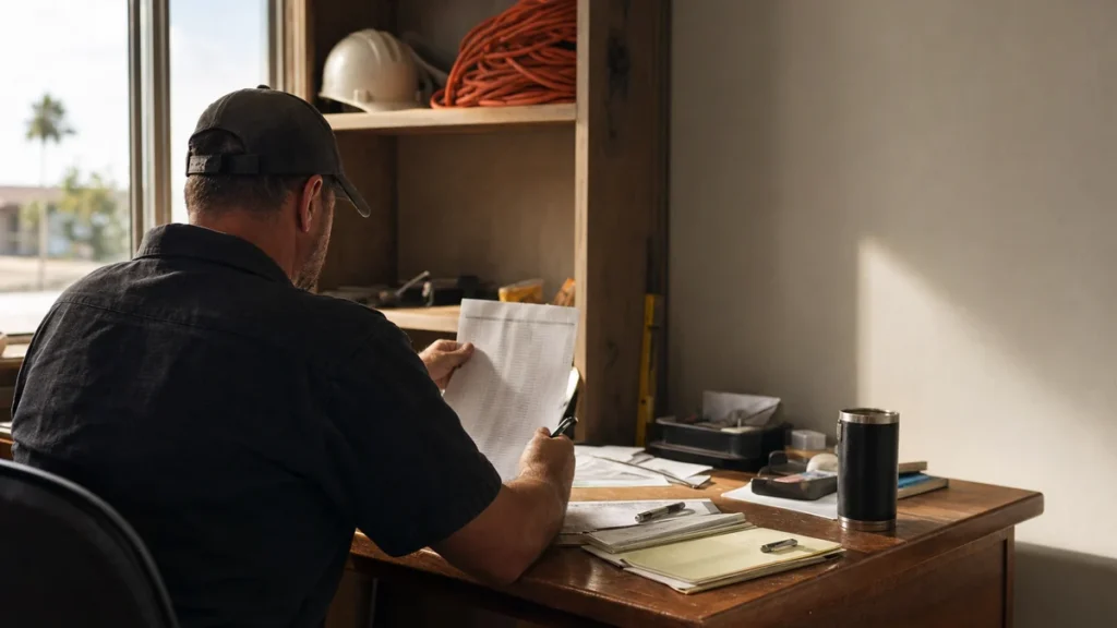 What should an electrician fix first after losing the map pack spot?