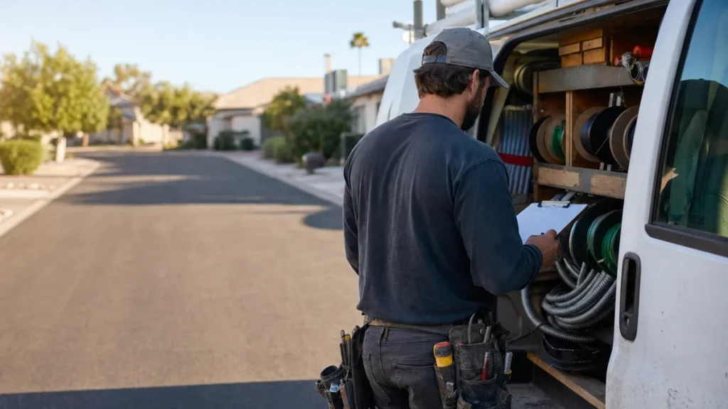 Which Google Business Profile categories should an electrician choose?