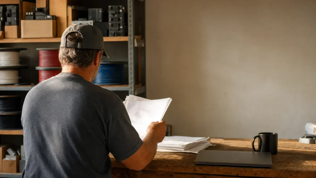 What is a good cost per booked job for electrical marketing?