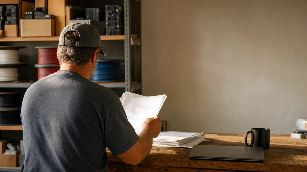 What is a good cost per booked job for electrical marketing?