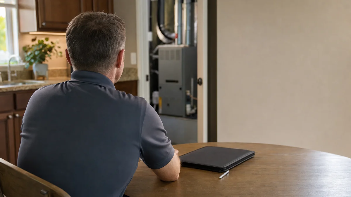 How long does it take an HVAC lead to turn into a booked job?