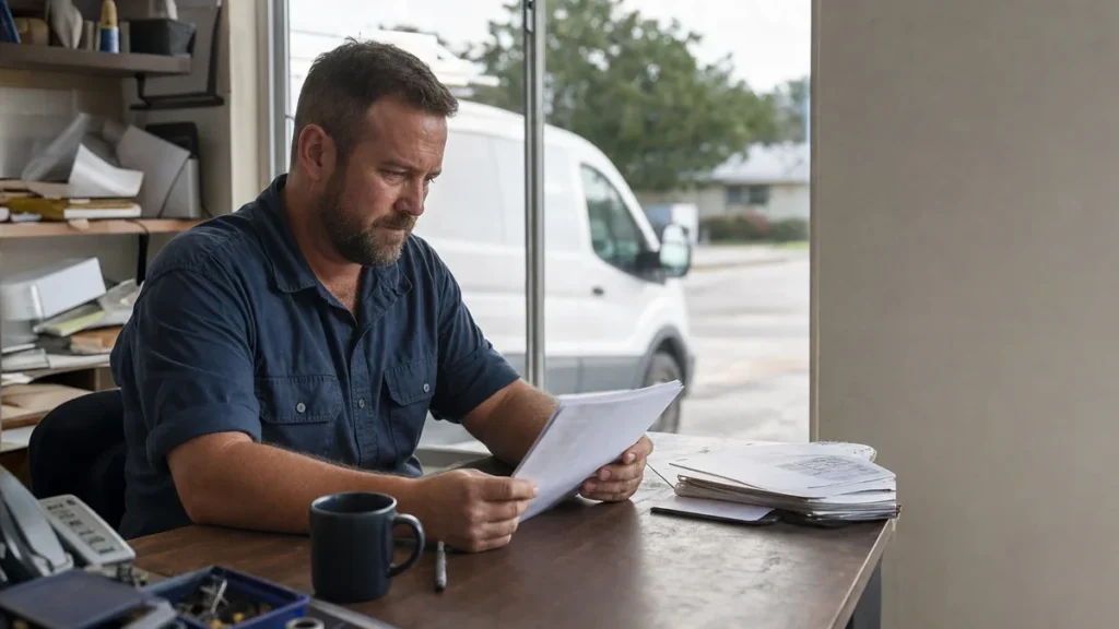 What should I look for in an HVAC marketing agency contract?