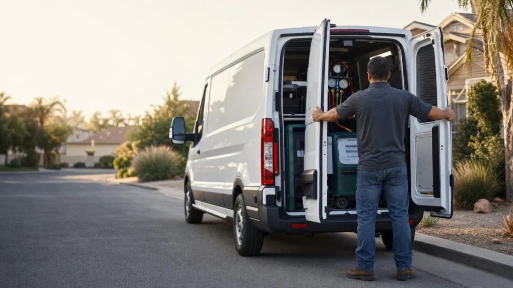 How long does it take a new HVAC company to show up on Google Maps?