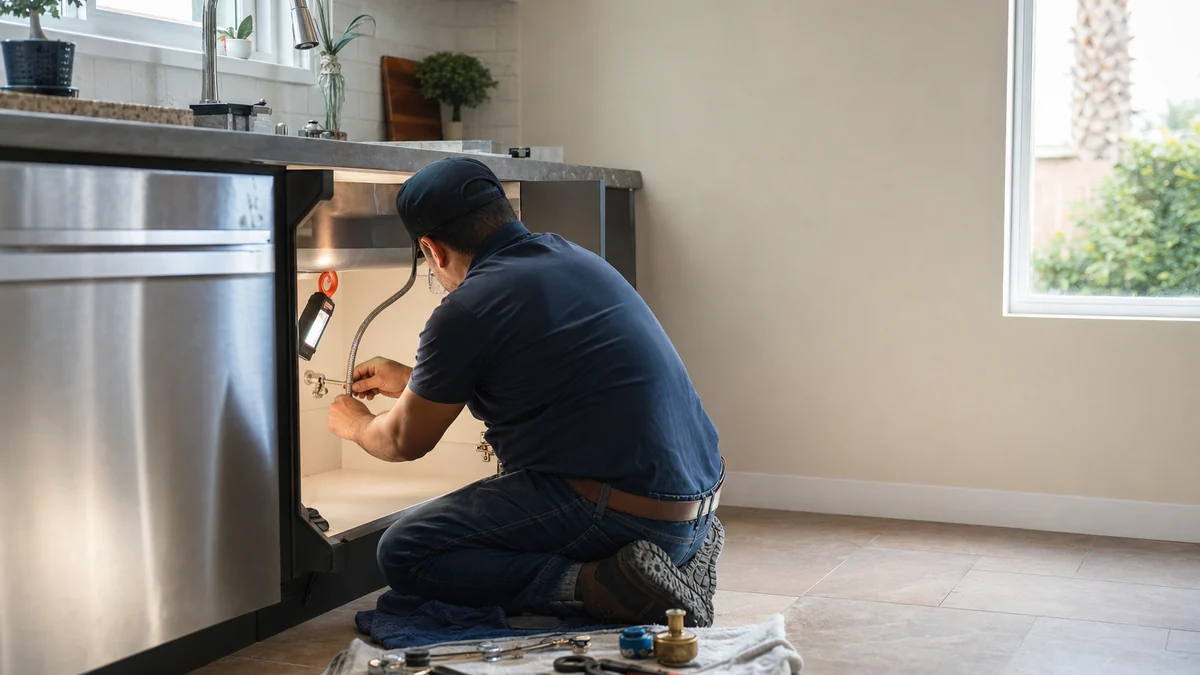 What Google Business Profile categories should a plumber choose?