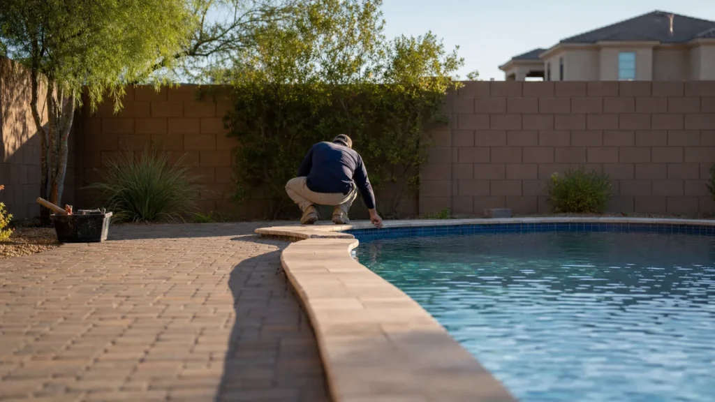What keywords should a pool builder target?