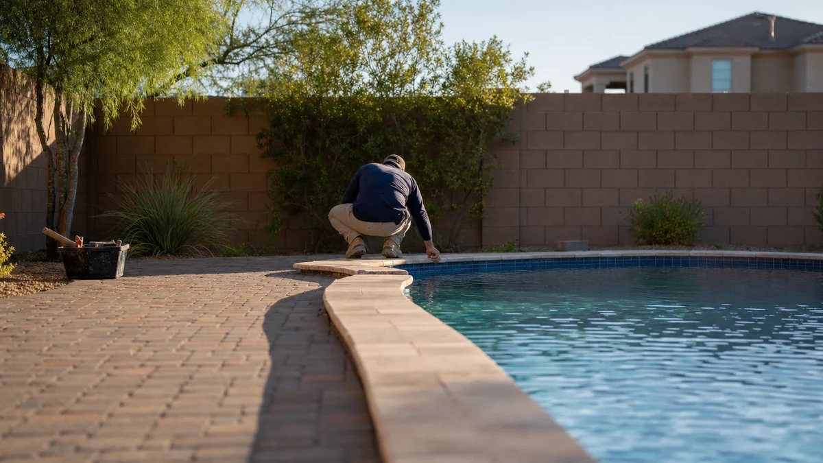 What keywords should a pool builder target?