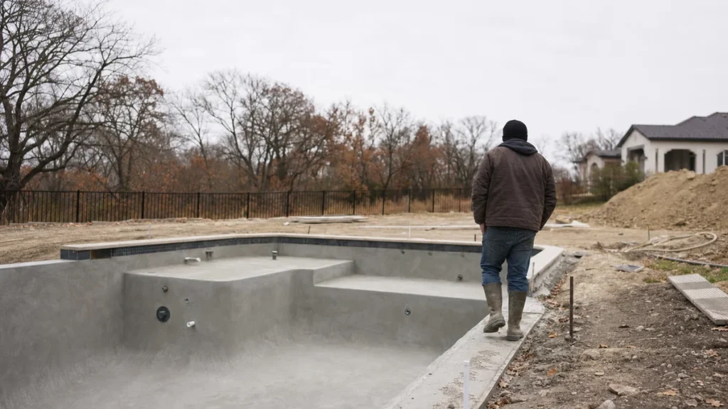 How do pool builders keep leads coming in the off-season?