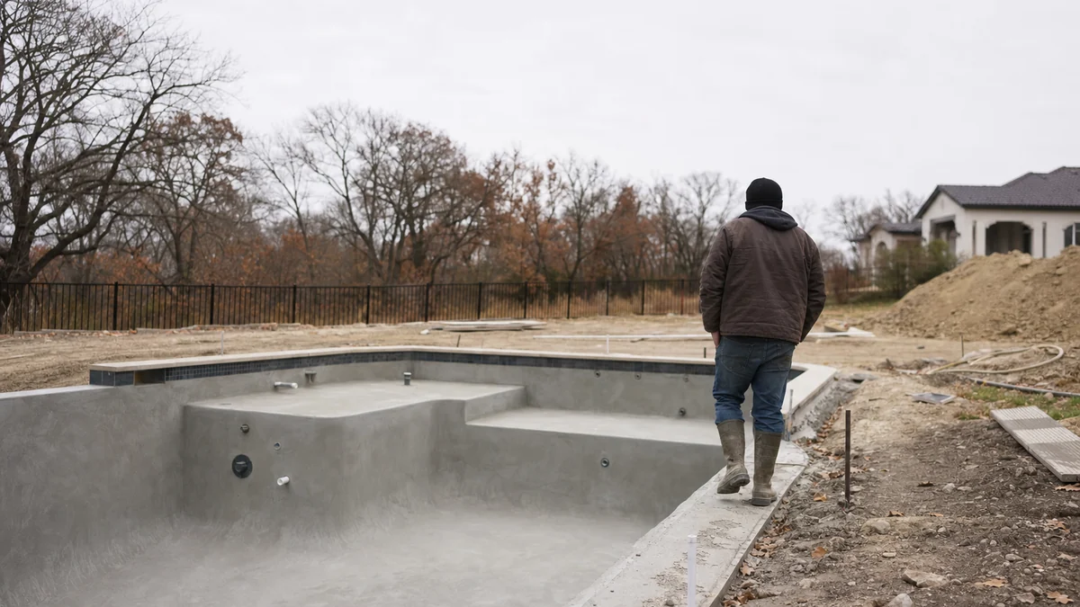 How do pool builders keep leads coming in the off-season?