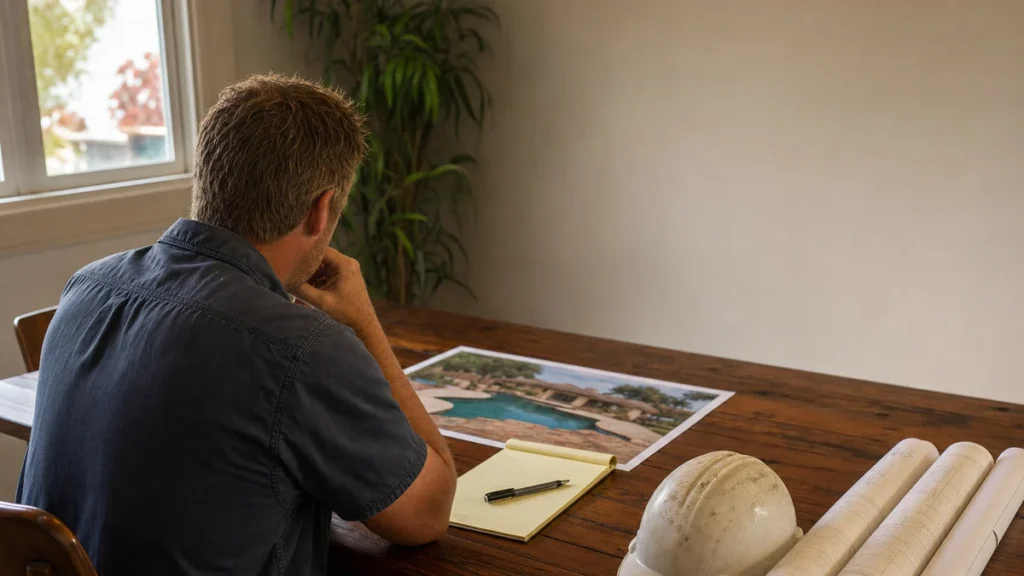 What should a pool builder ask before hiring a marketing agency?