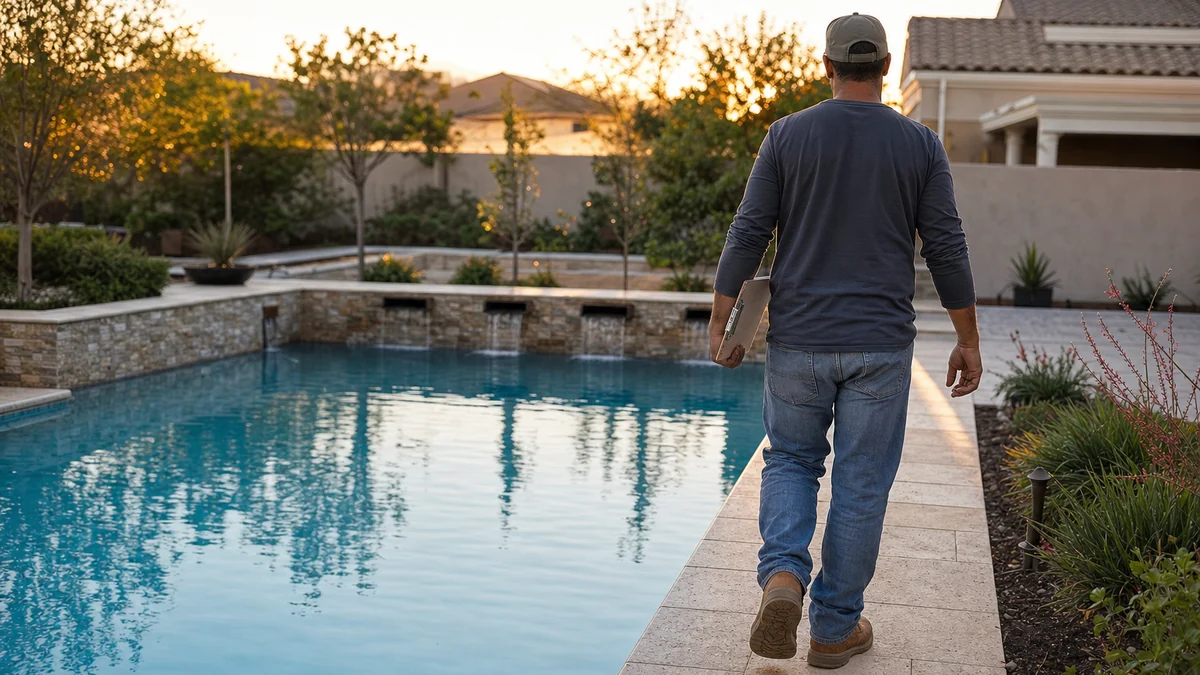 What should pool customers mention in their Google reviews?