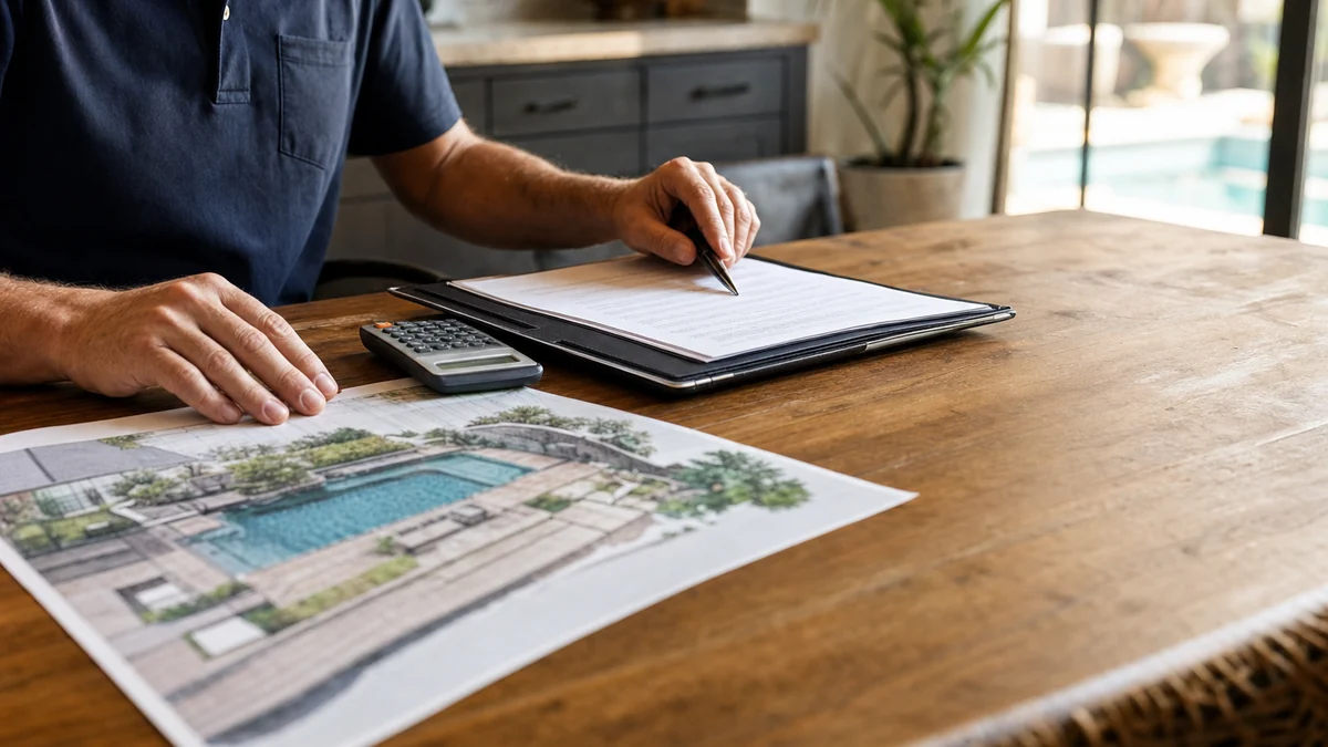 What is a good cost per signed pool contract?
