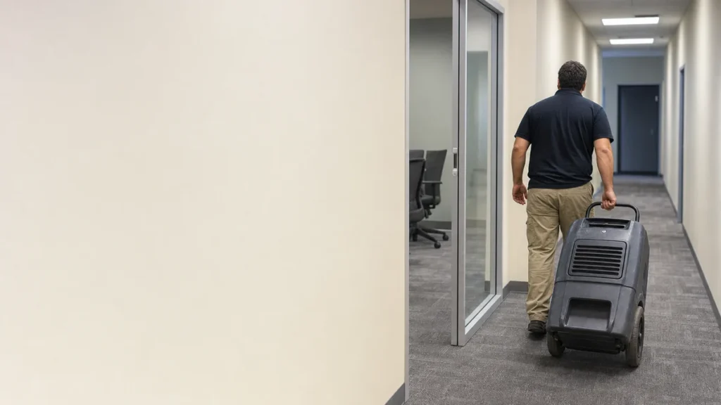 How should a restoration company market to commercial properties?