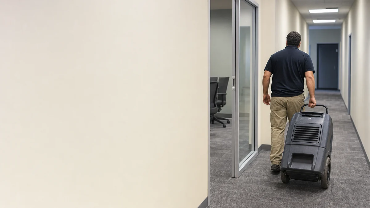 How should a restoration company market to commercial properties?