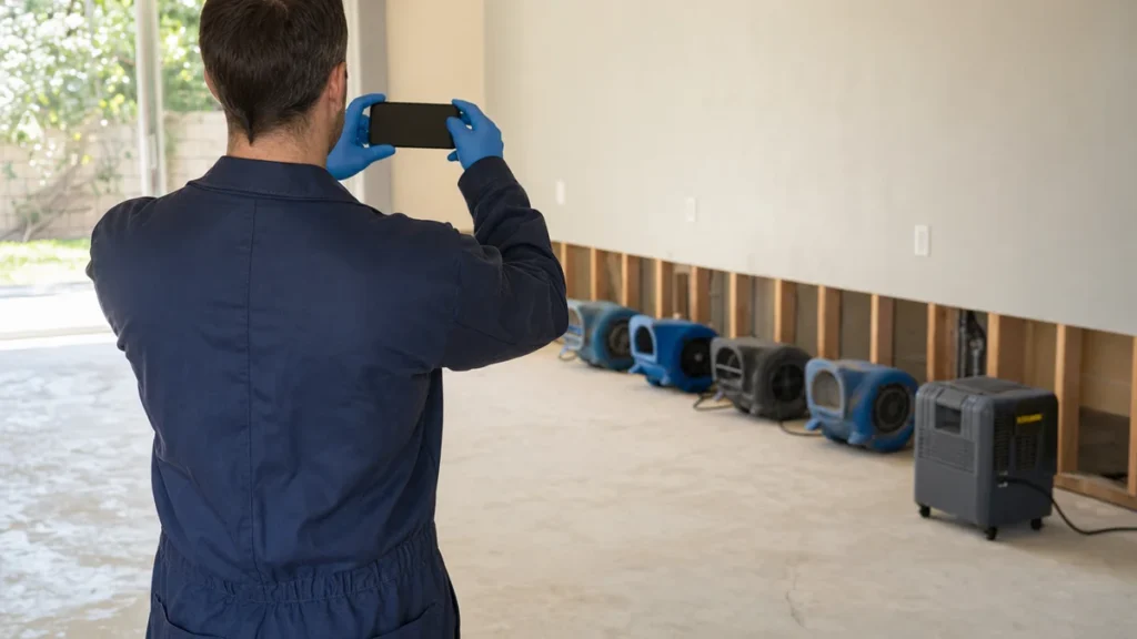 Do job photos on Google help a restoration company rank?