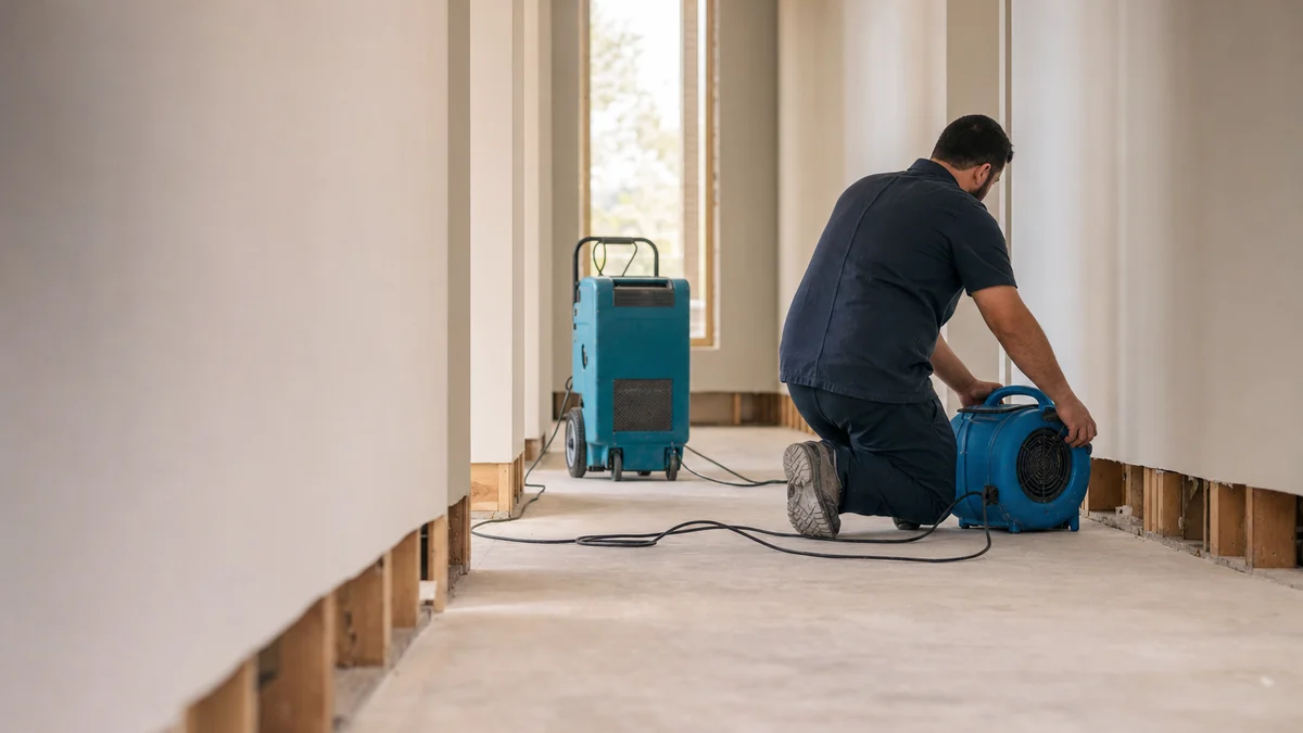 How do I rank in Google for water damage restoration in my city?
