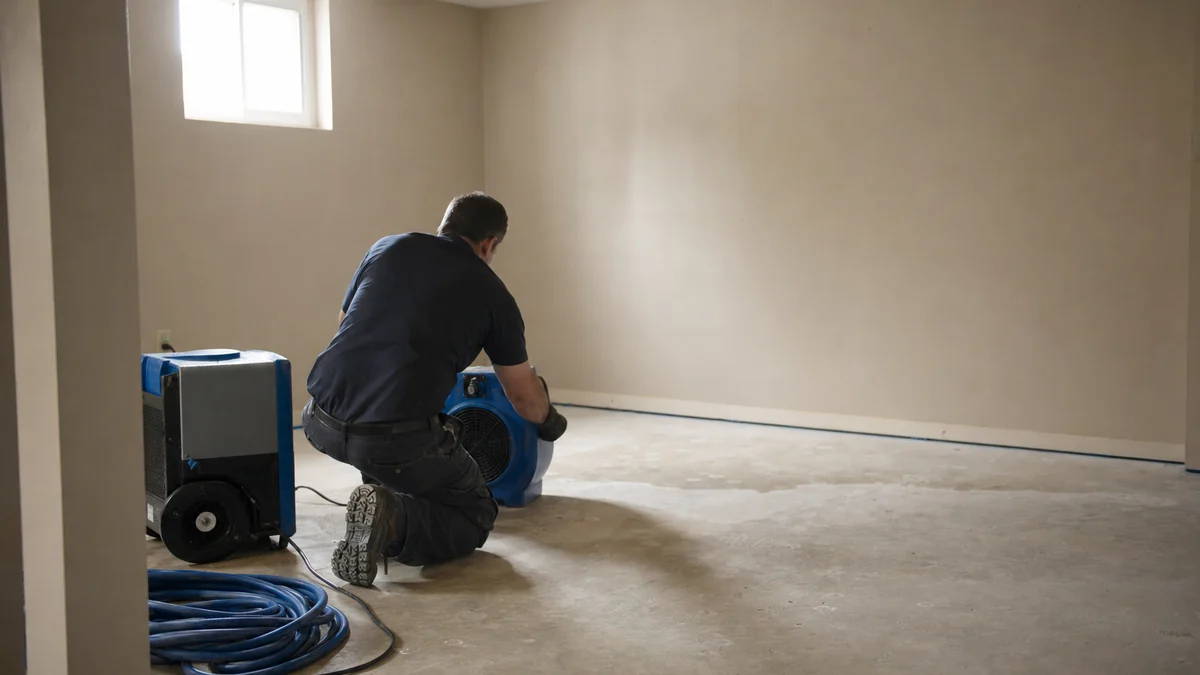 How do restoration companies show up in AI search answers?