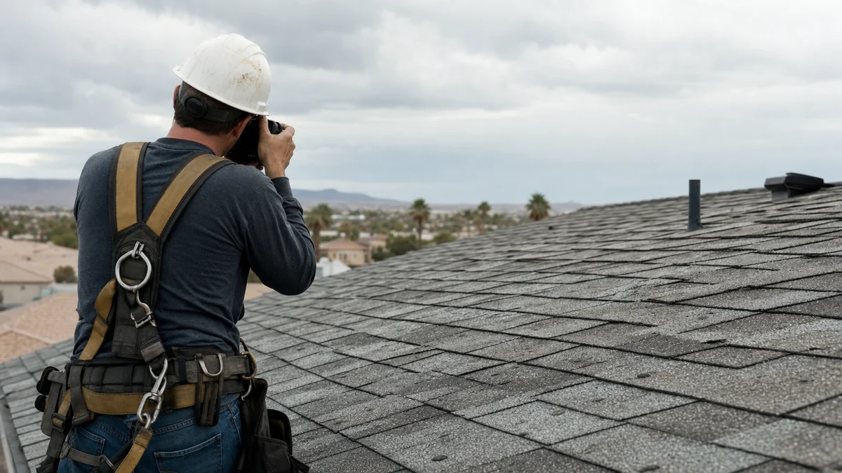 Can a roofing company mention insurance claims in its ads?