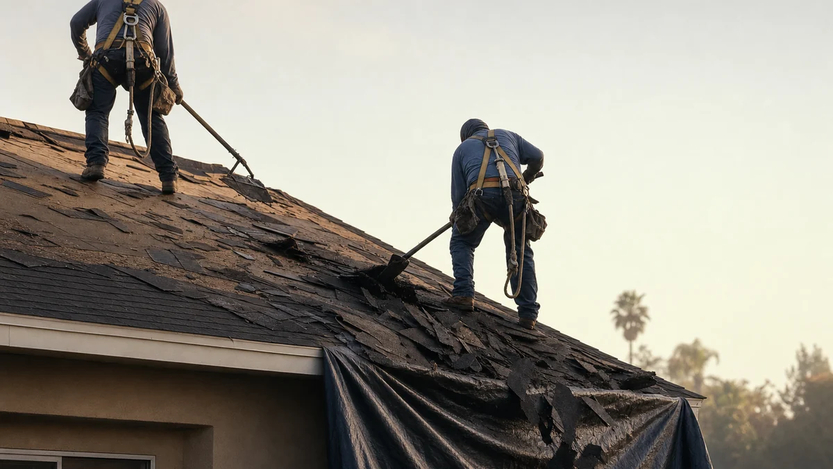 Which negative keywords should a roofer add to Google Ads?