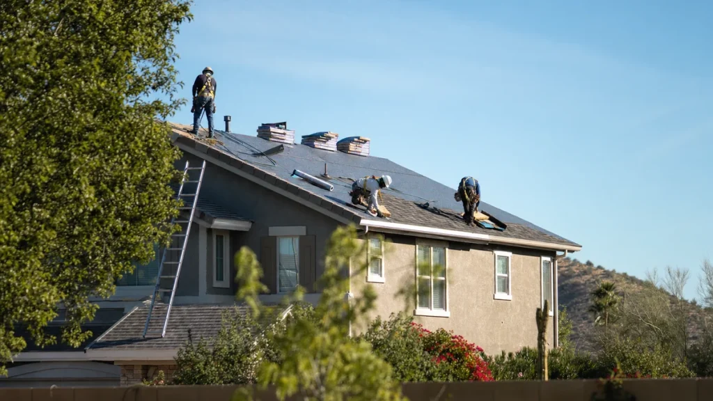 What should a roofing website include to get more estimate requests?