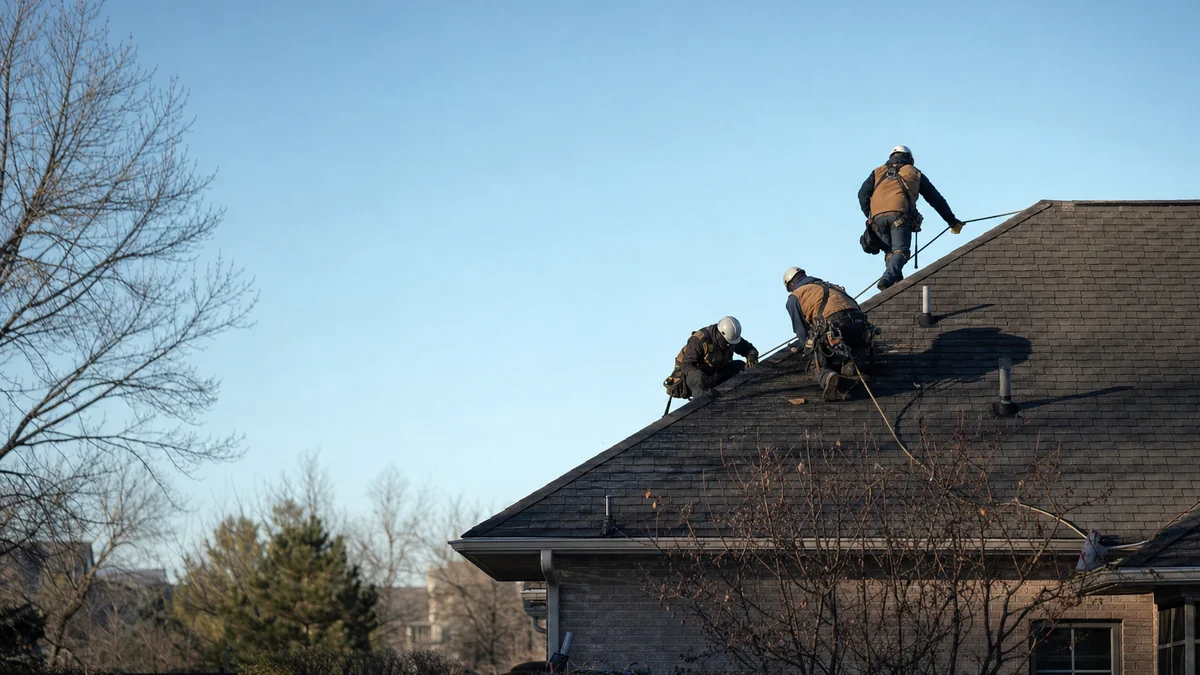 How do I market a roofing company in the slow season?