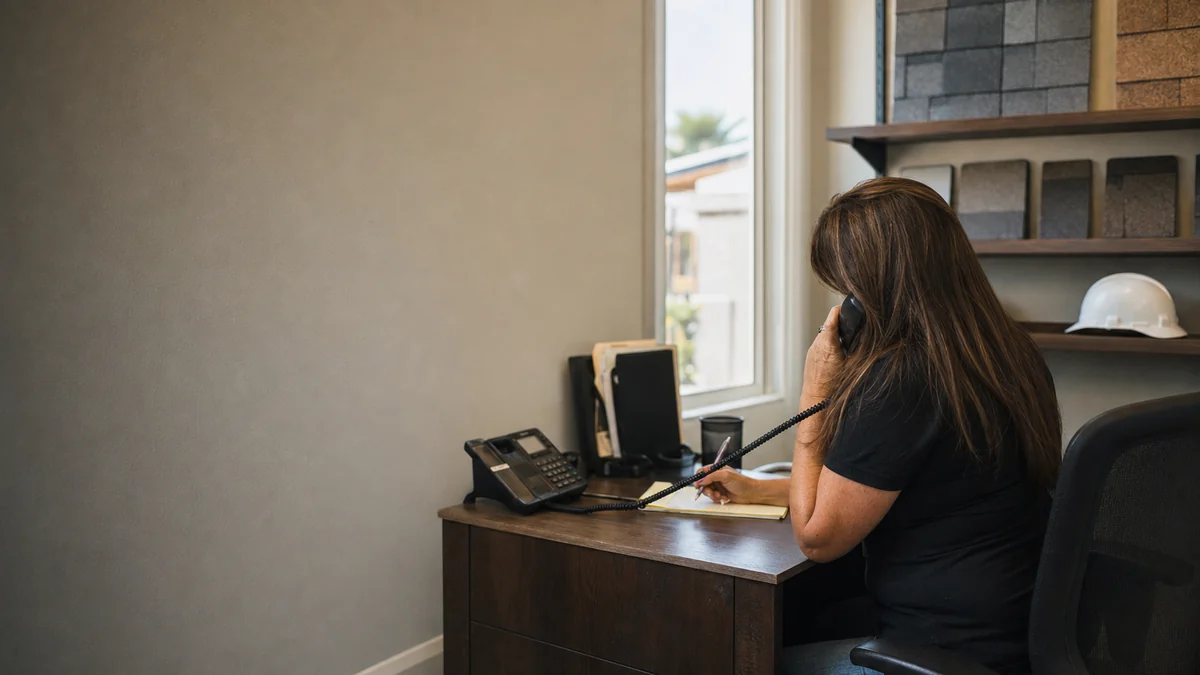 How fast should a roofing company call back a new lead?