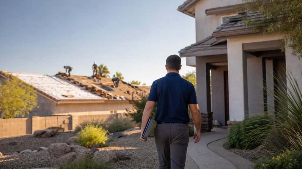 Is door knocking or online marketing better for a roofing company?