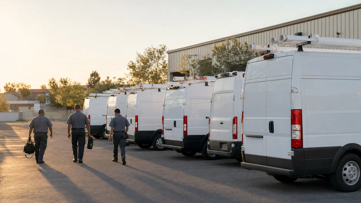 How should HVAC marketing change once you have 10 or more trucks?