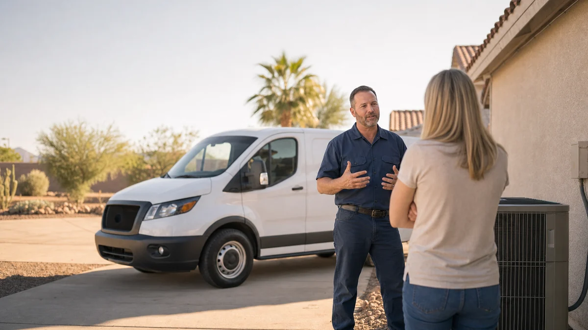 How can a small HVAC company compete with the big companies in town?